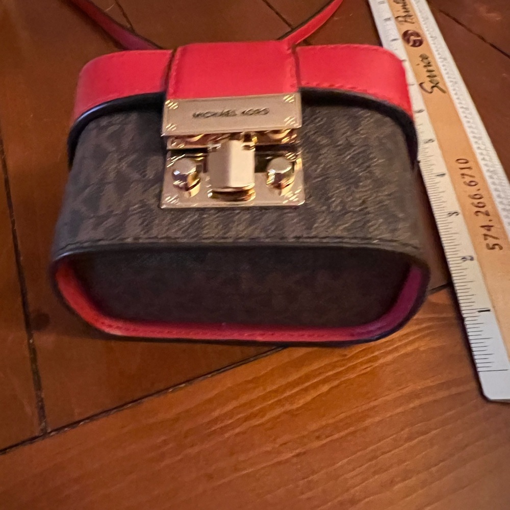 Michael Kors Rosa Mini Trunk Crossbody Bag - Picture 9 of 16